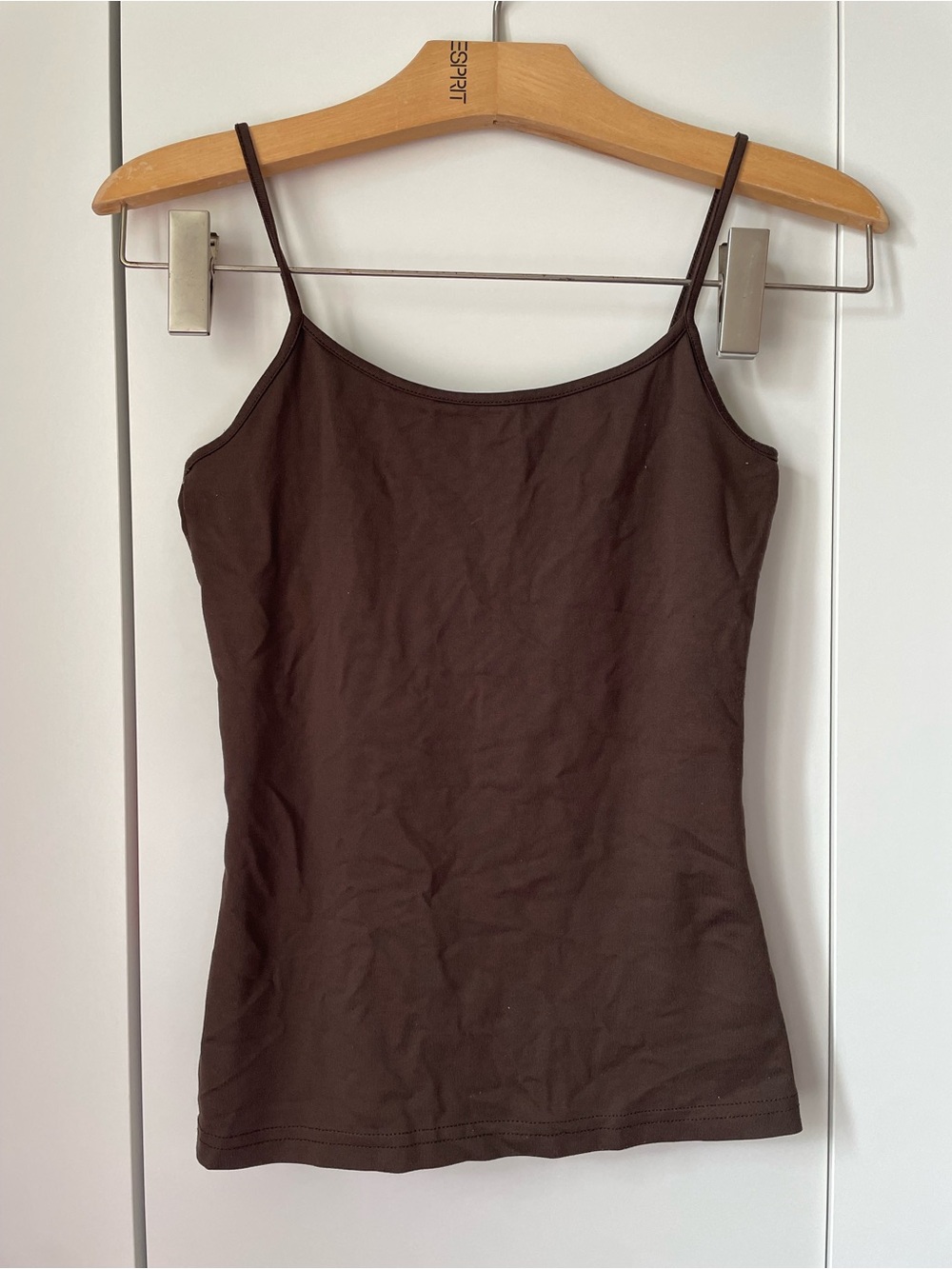 H&M Brown Spaghetti Strap Tank Top